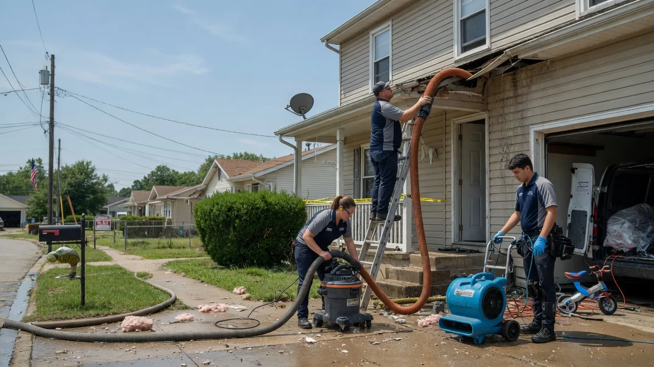 Water Damage Restoration in Lexington, IL near me